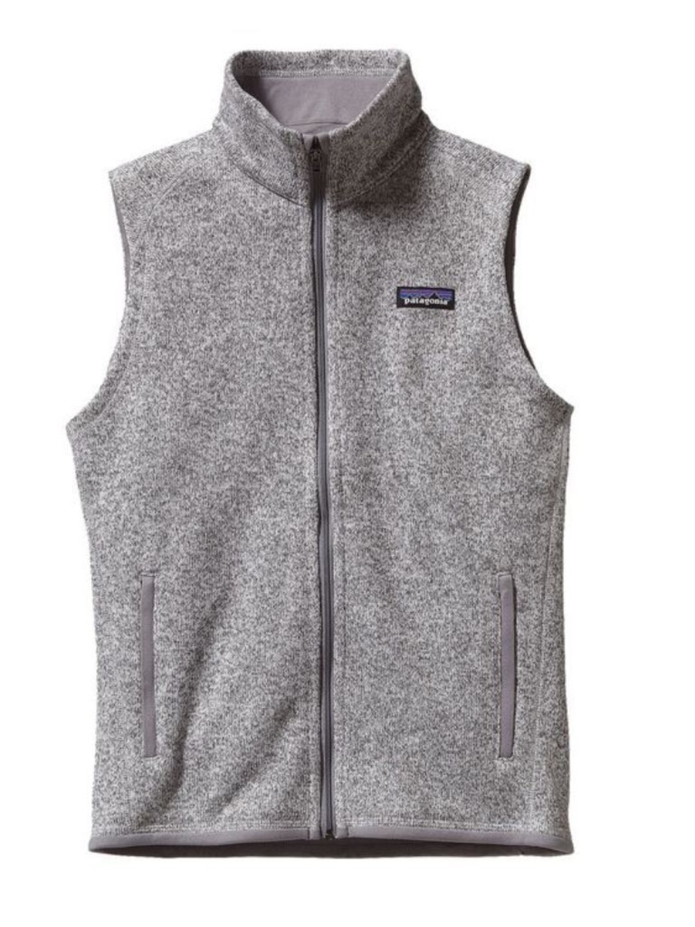 Patagonia Better Sweater Gray Full-Zip Fleece Vest - size medium